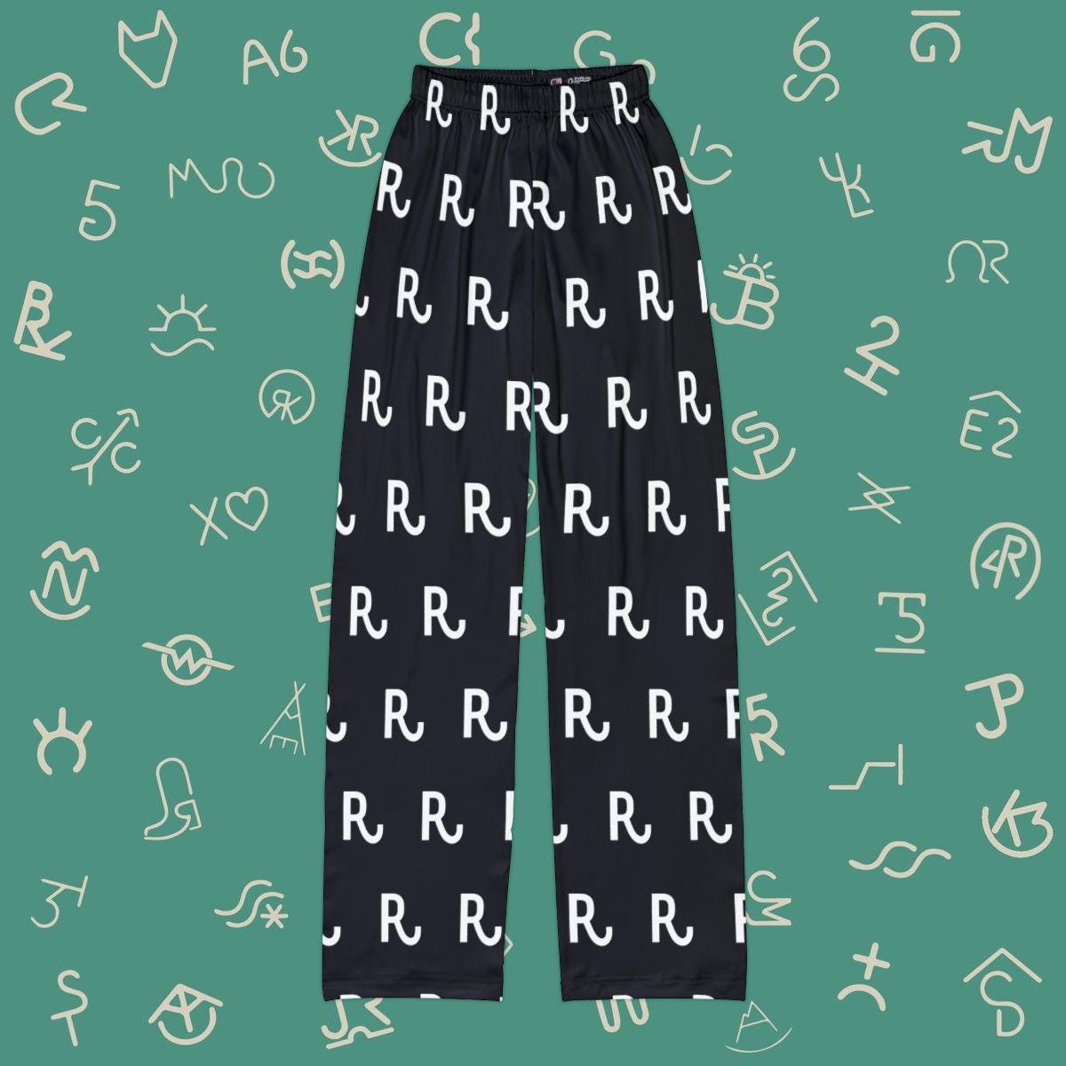 Custom Cattle Brand Pajama Pants (Unisex)