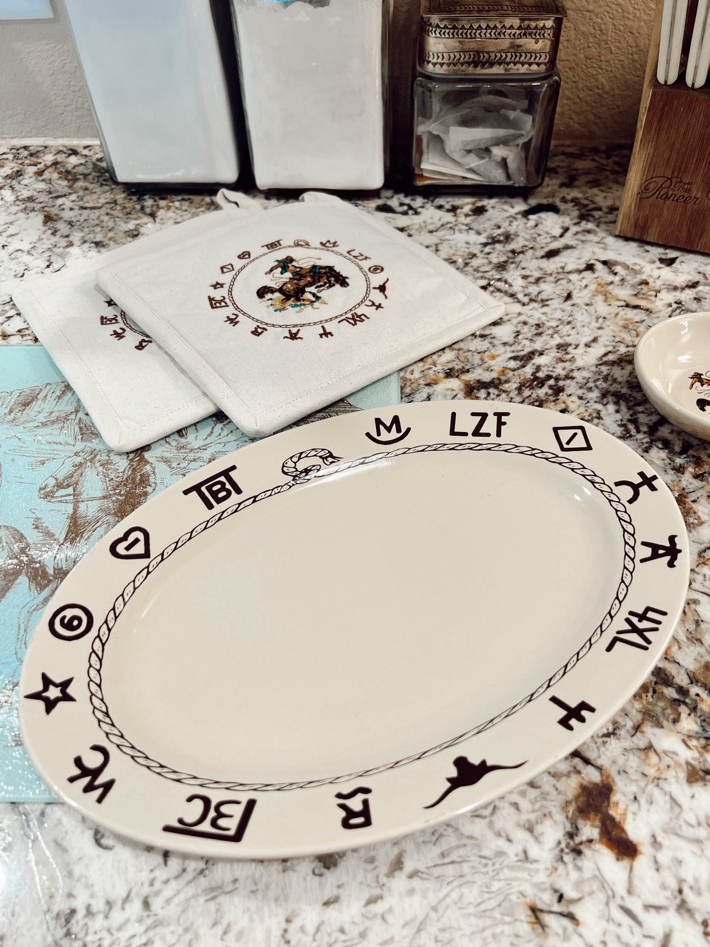 The Branded Serving Platter