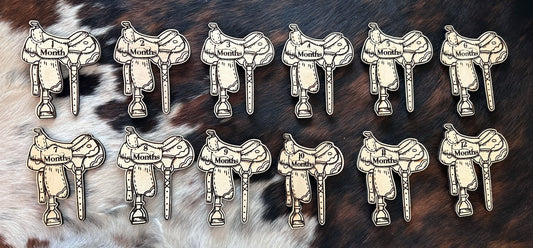 Saddle Milestone Markers