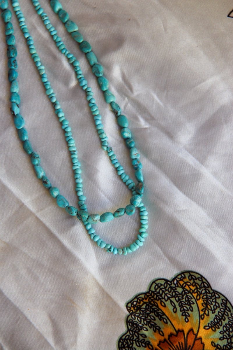Jig Is Up Turquoise Necklace