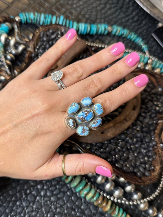 Just in Time Golden Hills Cluster Ring