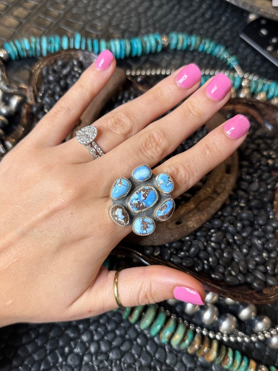 Just in Time Golden Hills Cluster Ring