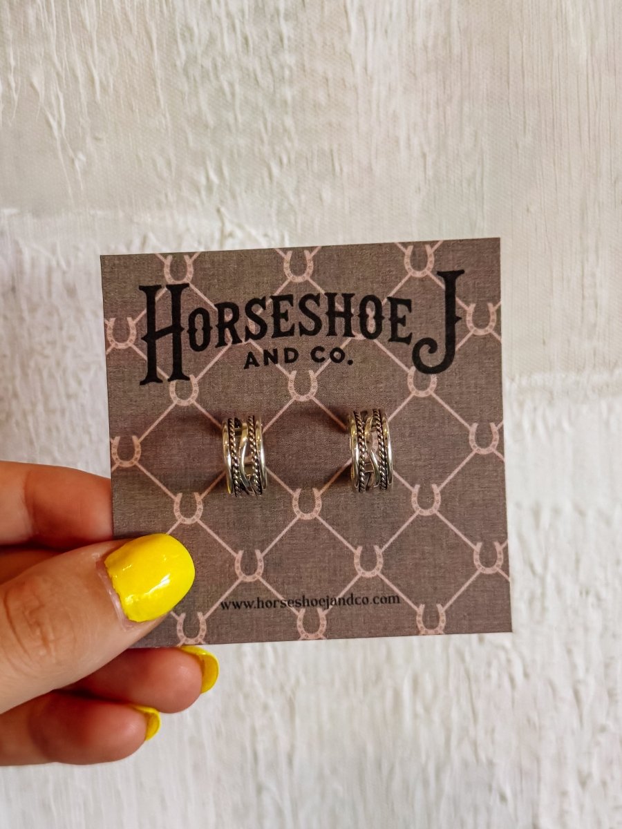 Kaycee Silver Hoops