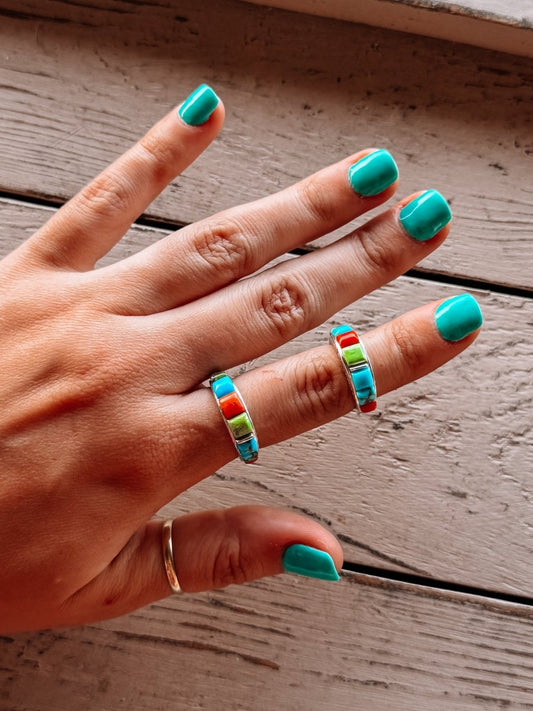 Like A Young Colt Multi-Stone Ring
