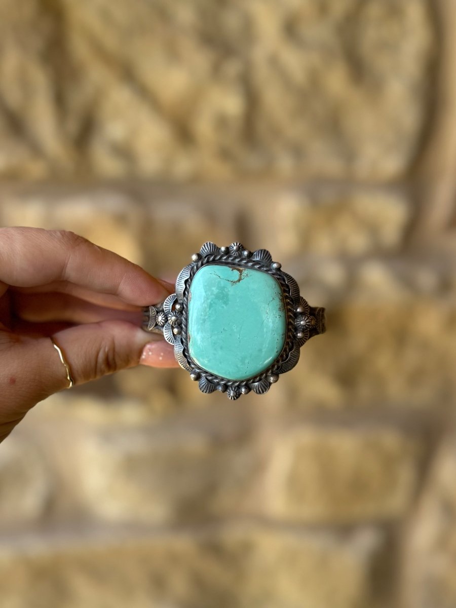 Lipann Turquoise Cuff Bracelet