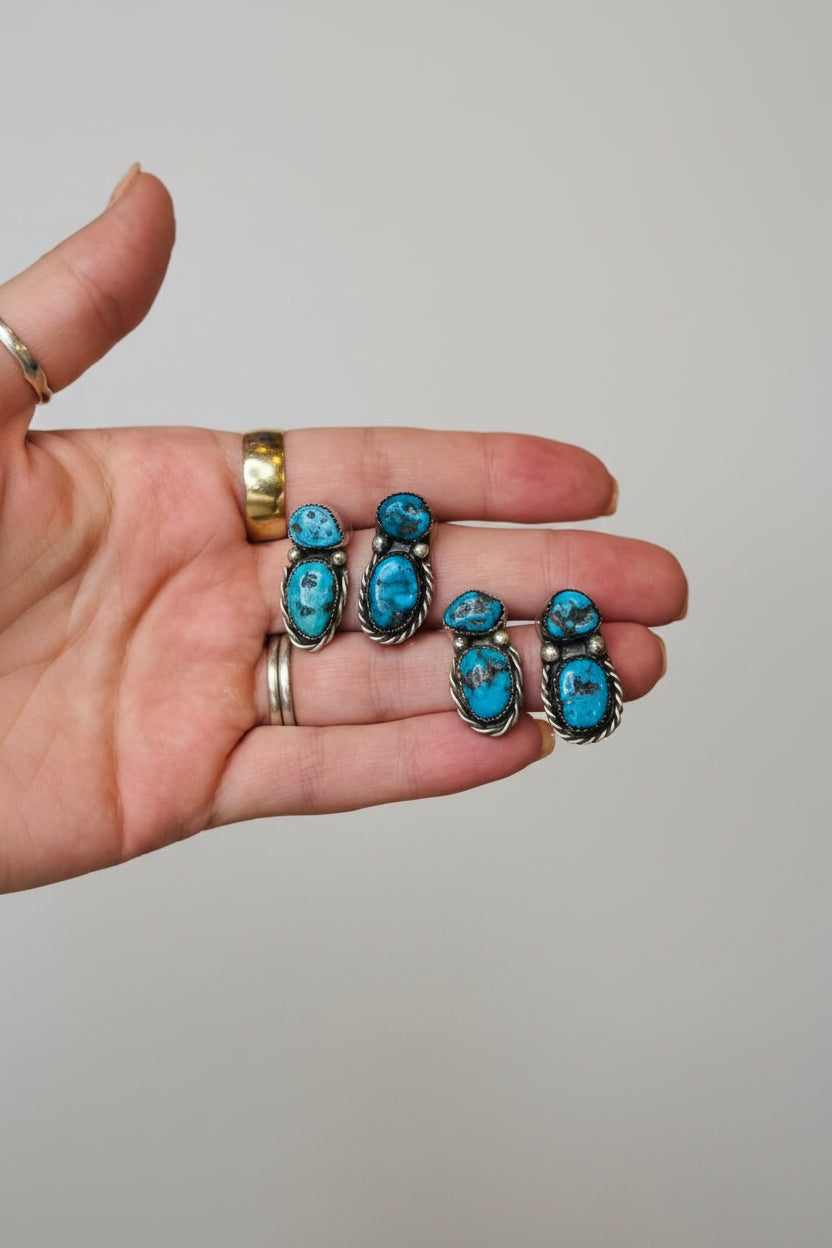 Mcallen 2 Stone Earrings