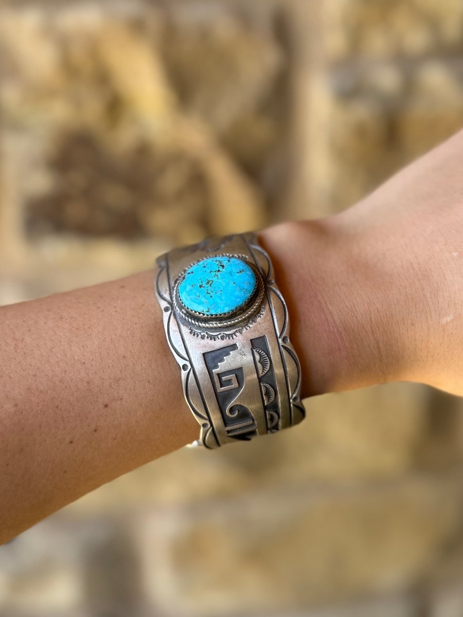 Moulton Turquoise Cuff Bracelet