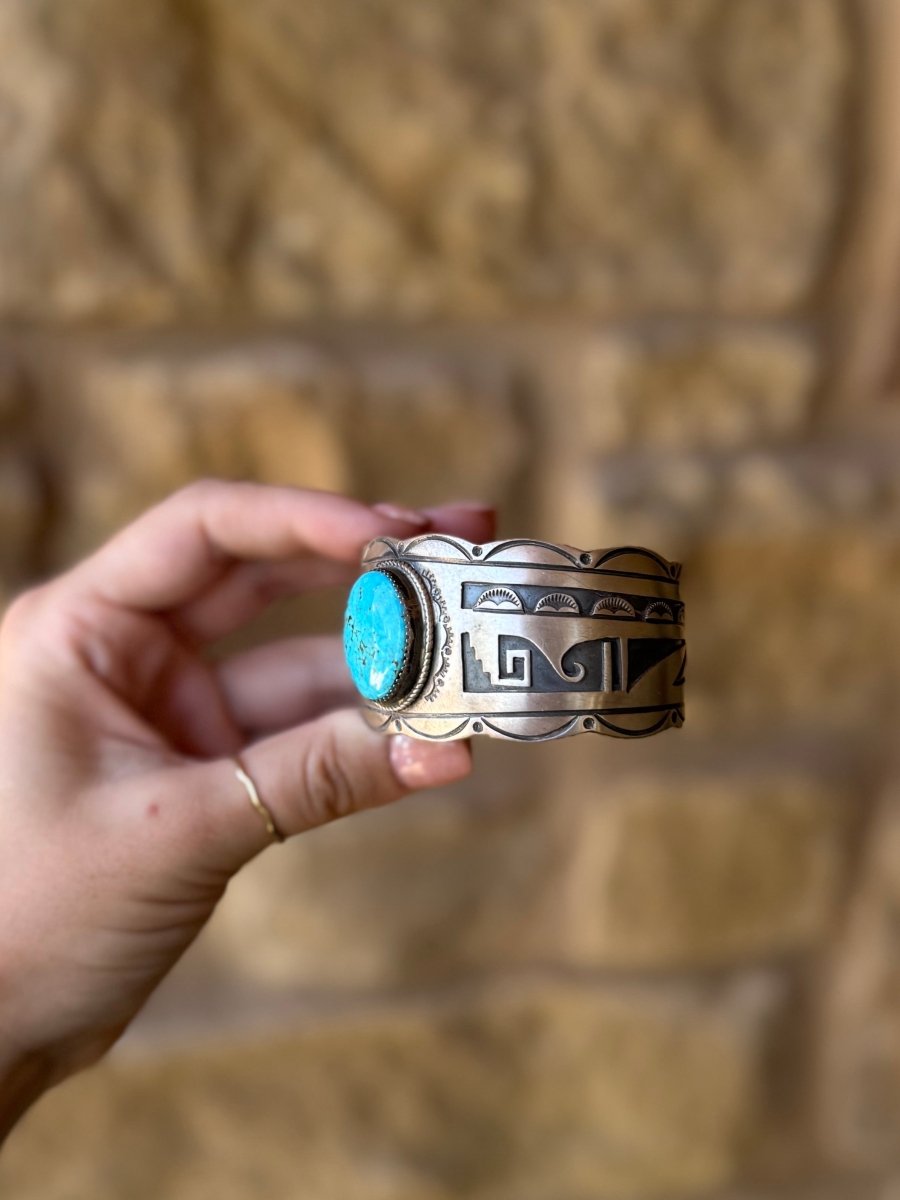 Moulton Turquoise Cuff Bracelet