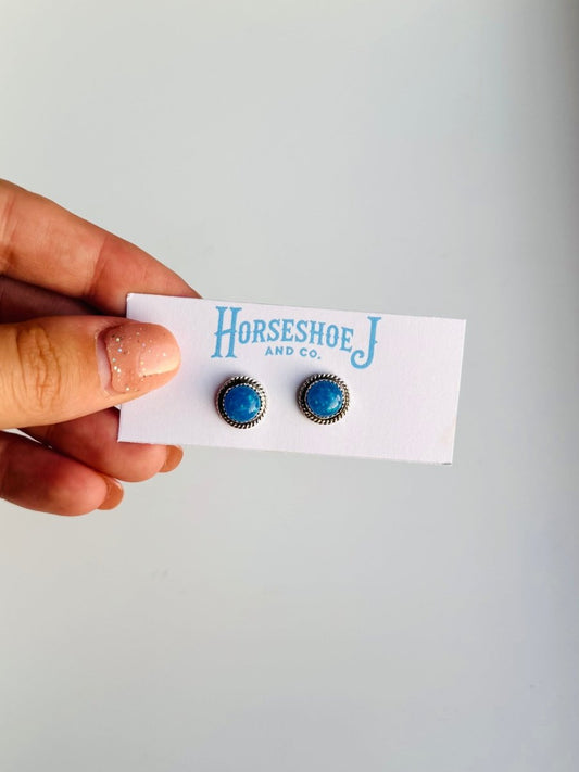 Nitota Blue Opal Earrings