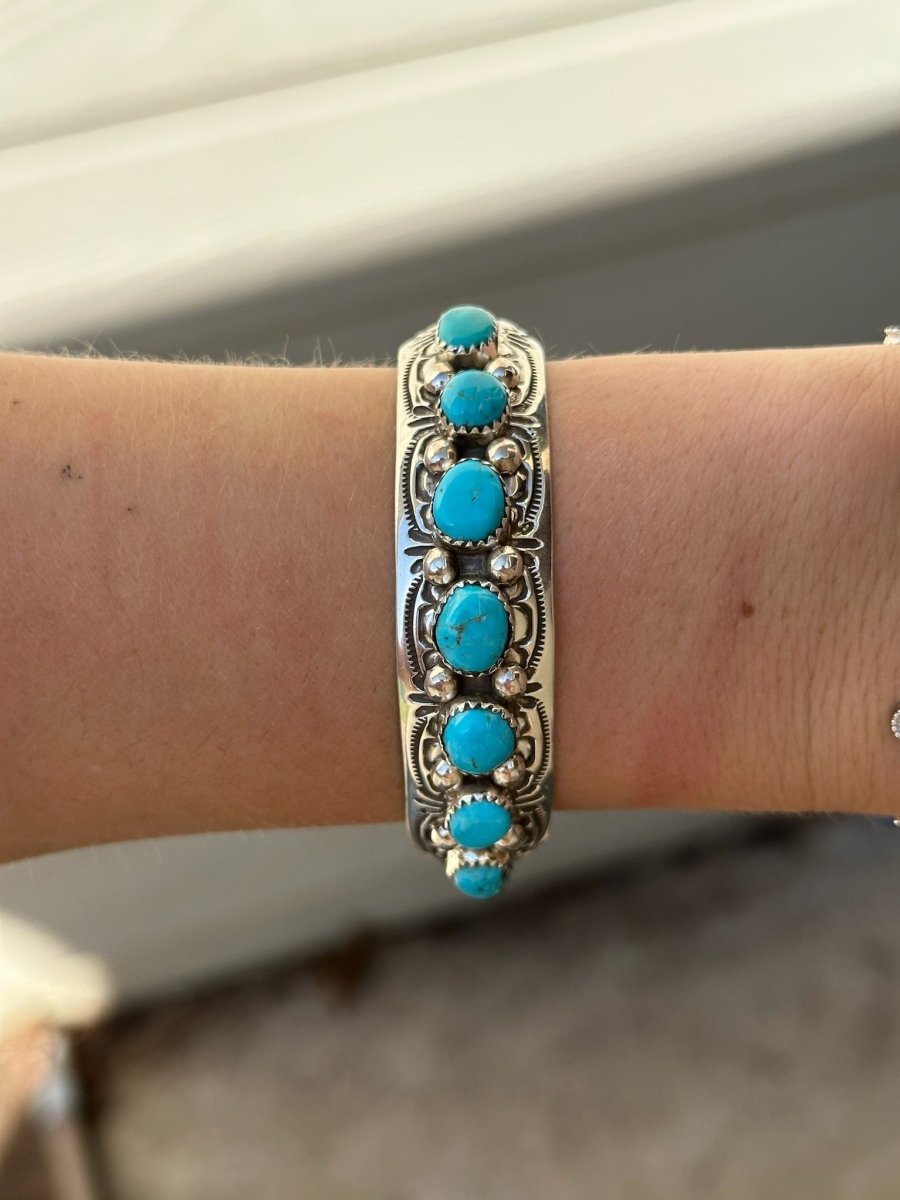 Opheim Turquoise Cuff Bracelet