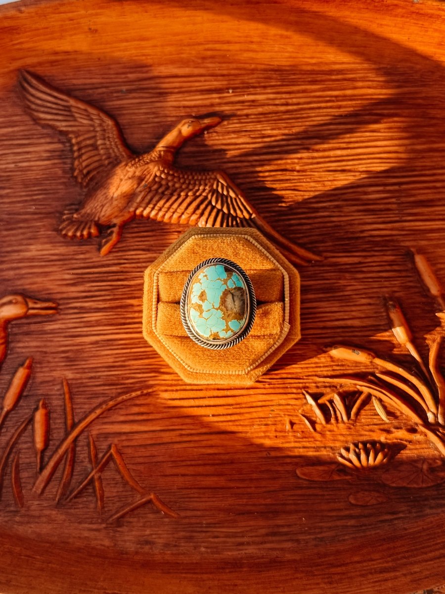 Prairie Hill Adjustable Turquoise Ring