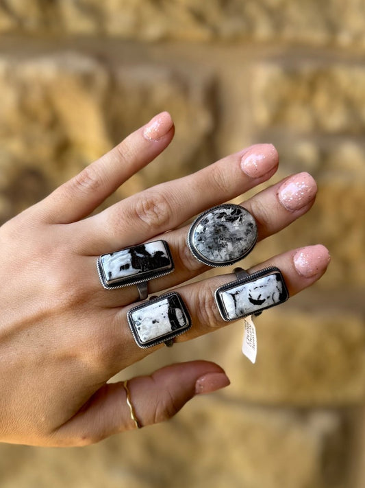 Princeton White Buffalo OVAL Ring