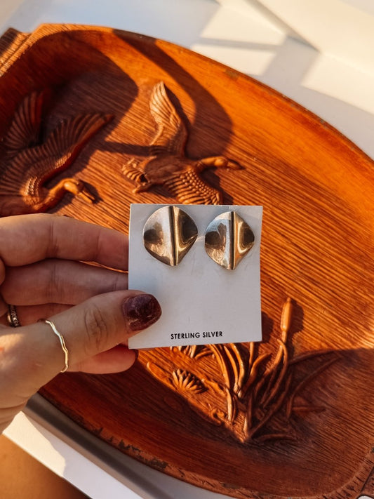 Renner Silver Vintage/Estate Clip Earrings