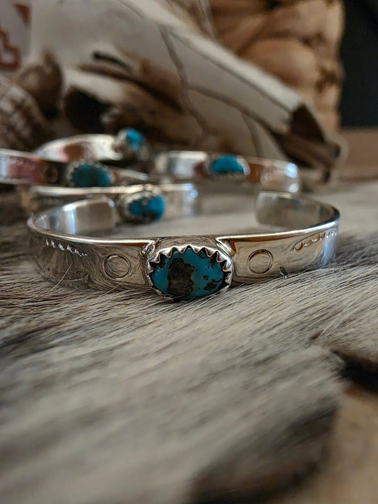 MARCUS GISHAL TURQUOISE BABY BRACELET