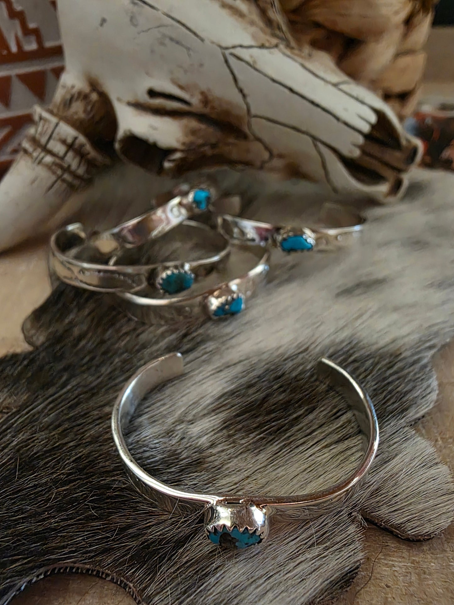 MARCUS GISHAL TURQUOISE BABY BRACELET