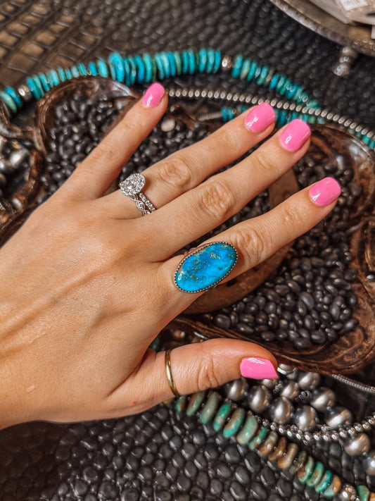 Route 66 Turquoise Ring