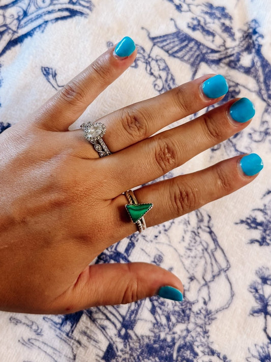 Sanger Malachite Ring