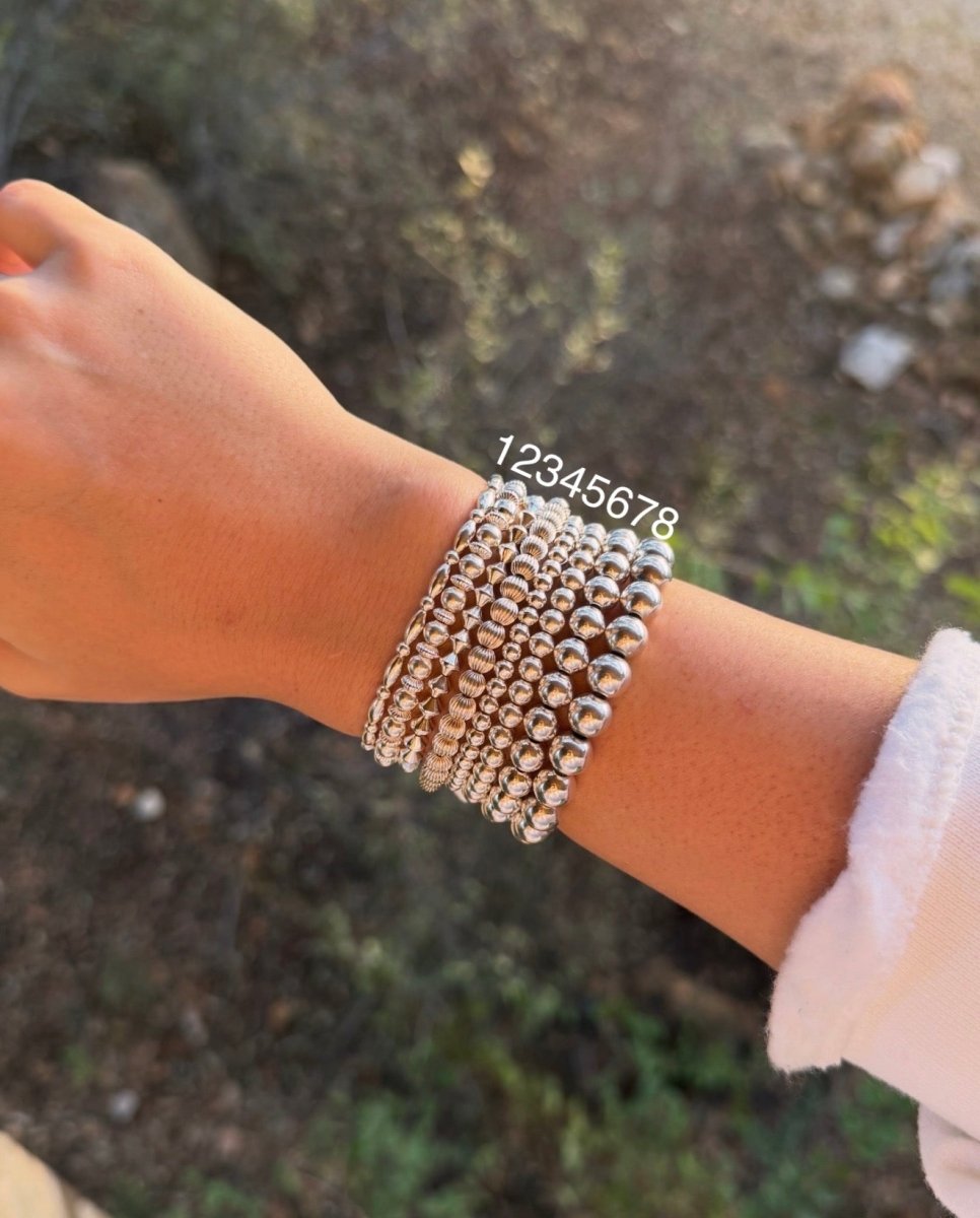 Sterling Silver Stretch Bracelets