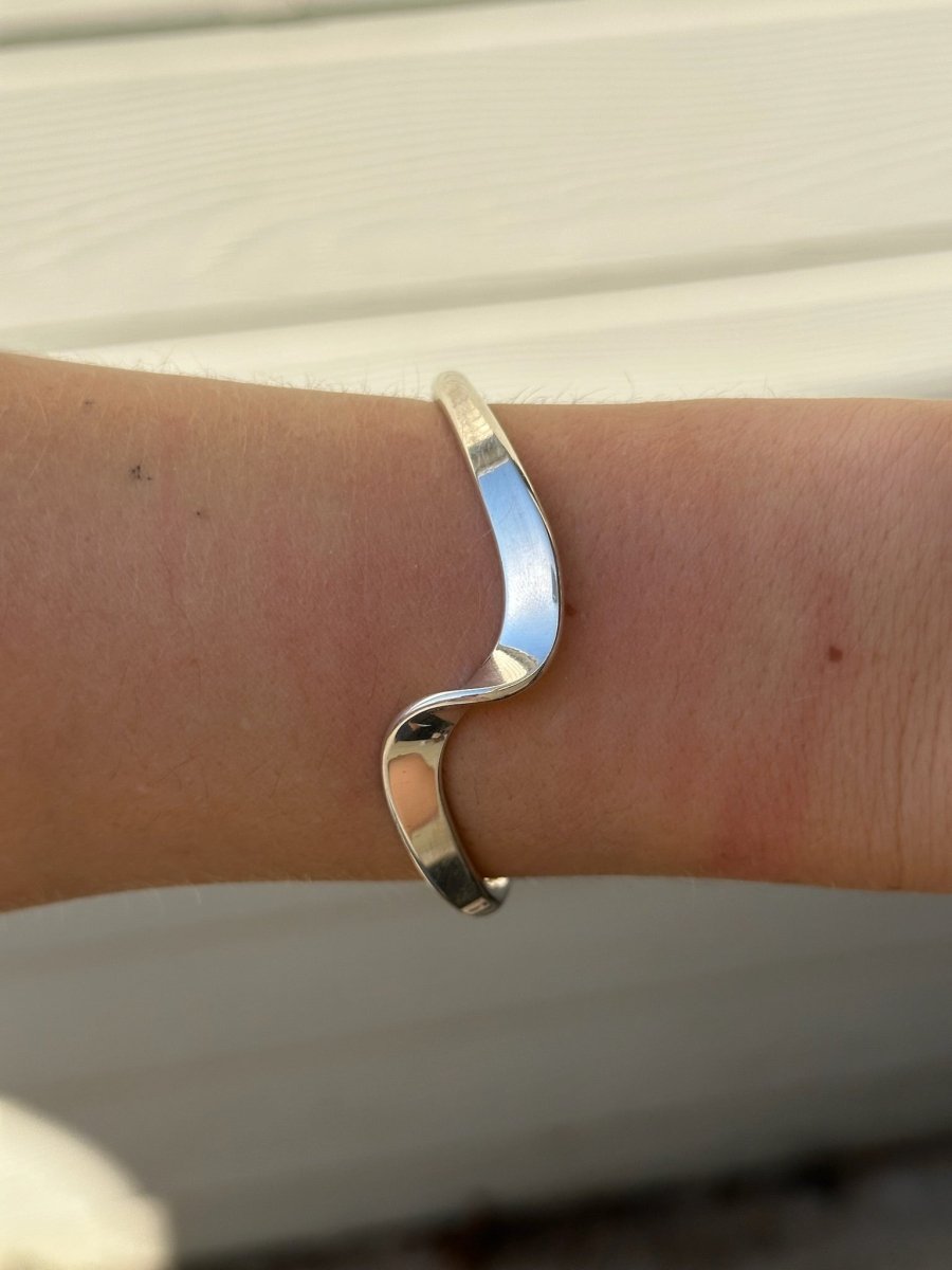 Tiptonville Silver Wave Cuff