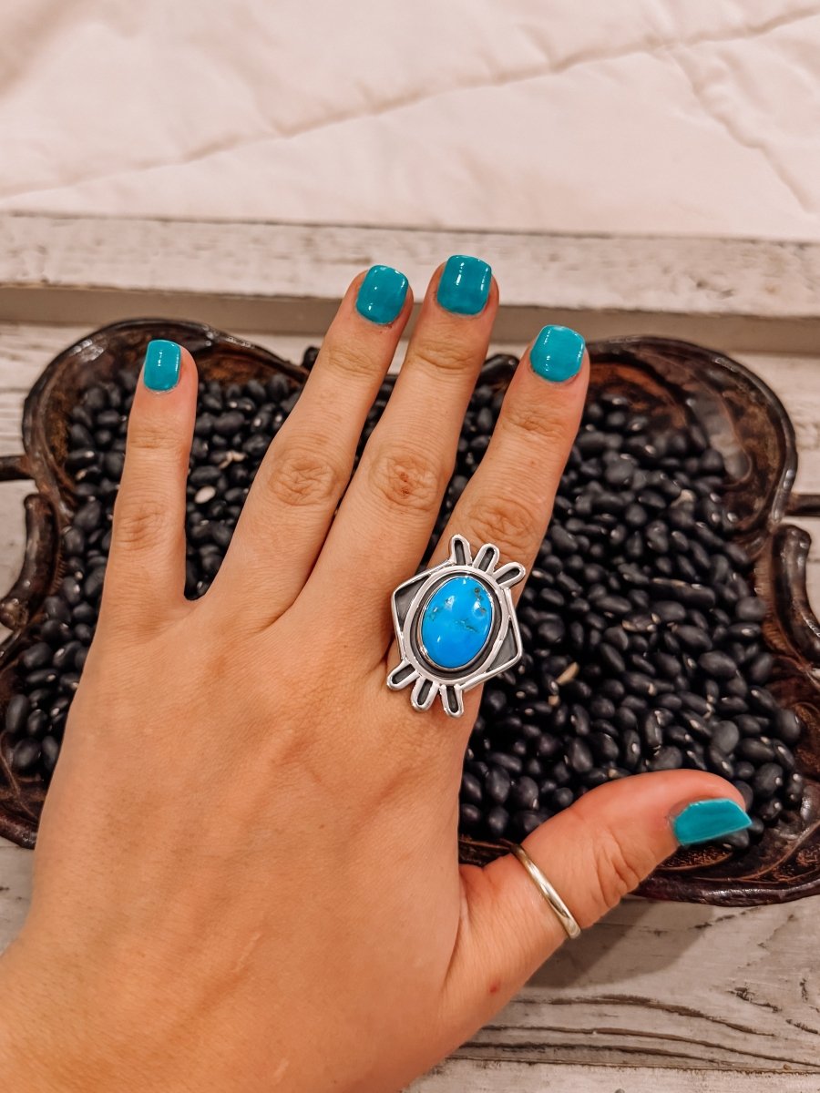 Town of Cana Turquoise Ring