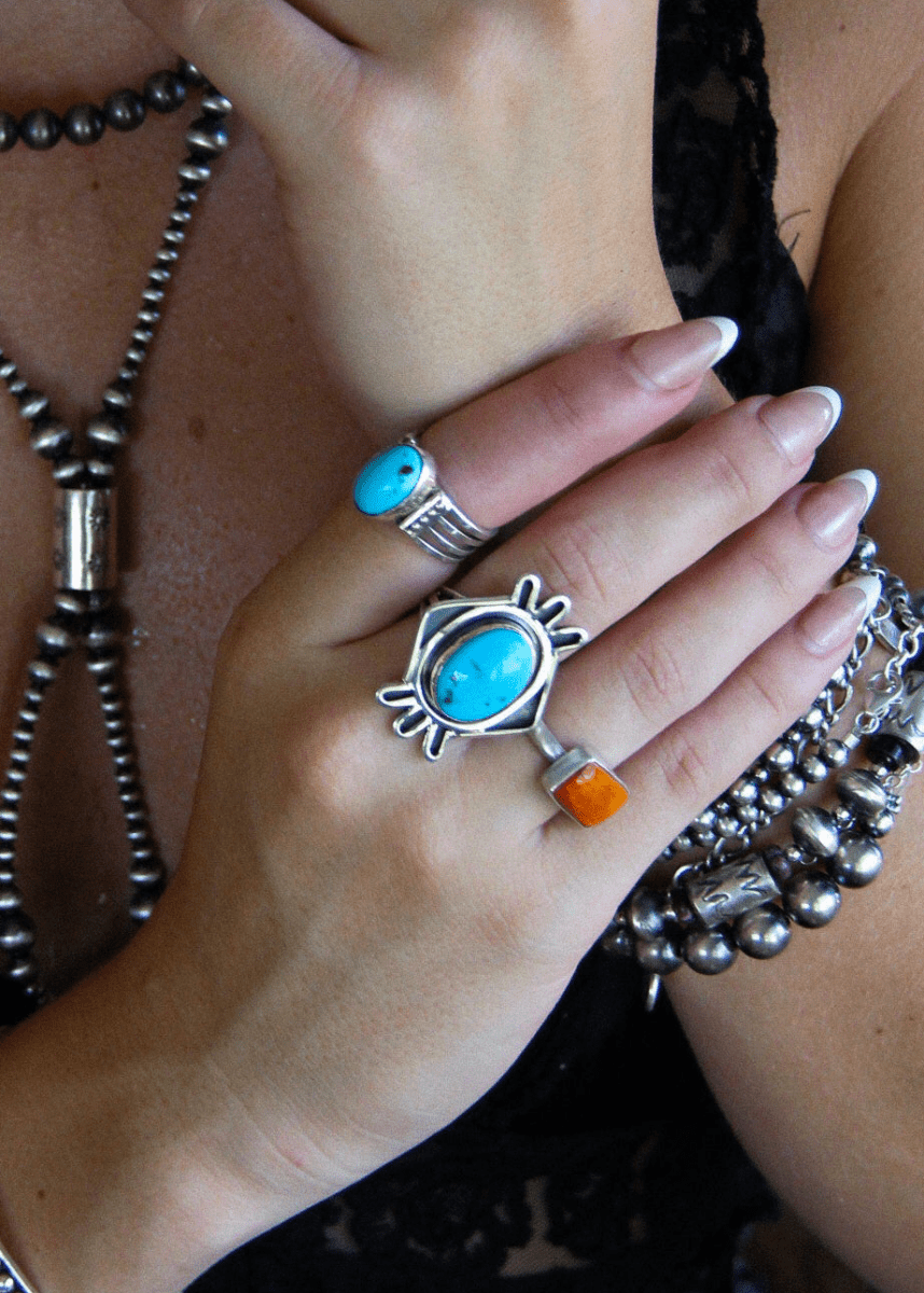 Town of Cana Turquoise Ring