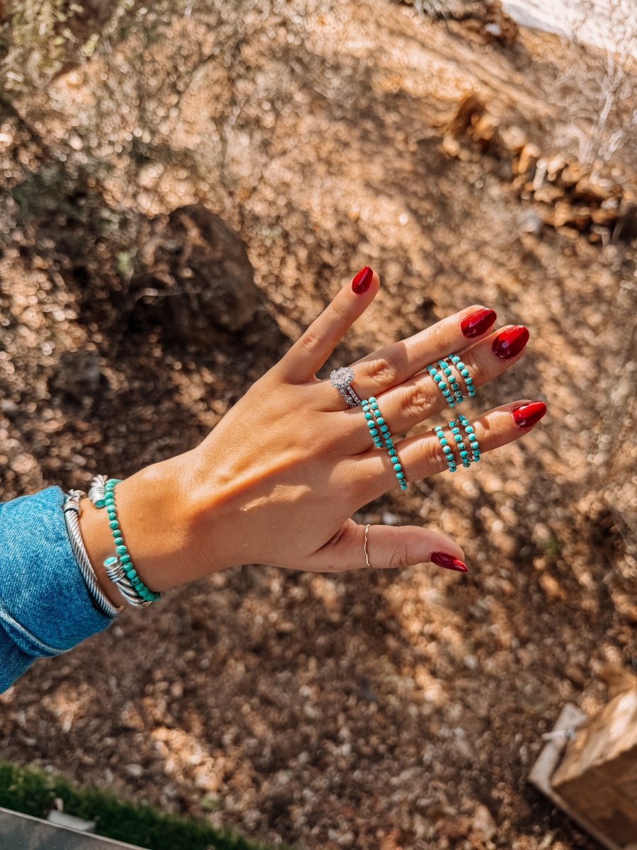 Watauga Turquoise Stacker Ring